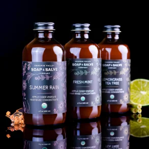 Æblecidereddike hårskylning (ACV rinse)