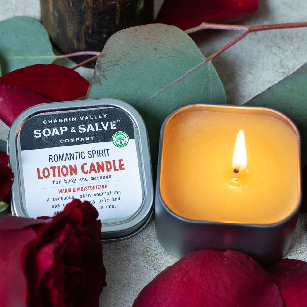 Warm Body Lotion Candles organisk massageolie / Luksusboblen