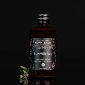 Apple Cider Vinegar hair rinse: Summer Rain  kologisk og vegansk, alle hrtyper