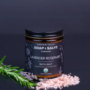 Lavender Rosemary kologisk bade salt: afstressende