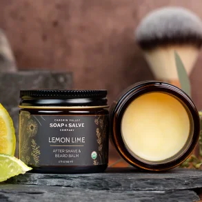 Lemon Lime organic after shave balsam: fugtgivende, beroligende, alle hudtyper