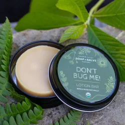 Dont bug me! Lotionbar: kologisk insektmiddel lotion i praktisk metaldse