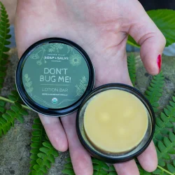 Dont bug me! Lotionbar: kologisk insektmiddel lotion i praktisk metaldse
