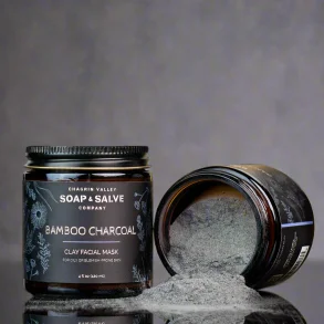 Activated Charcoal Clay Face Mask: ansigtsmaske til uren hud, akne, hudorme, fedtet hud