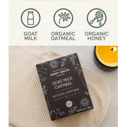 Goat Milk Oatmeal duftfri sbebar: tr, irriteret hud, krop, ansigt
