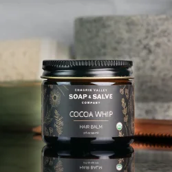 Cocoa Butter Whip - organisk hrkur trt hr/hovedbund, fint hr, split ends, hrvoks 60g