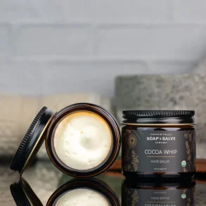 Cocoa Butter Whip - organisk hrkur trt hr/hovedbund, fint hr, split ends, hrvoks 60g