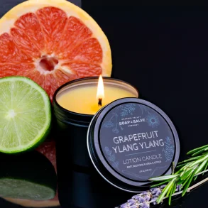 Body & Massage Candle: Grapefrugt Ylang Ylang