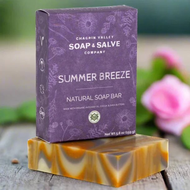 Summer Breeze organisk helende sbebar solskoldning/brndt hud, akne, Rosacea, antibakteriel