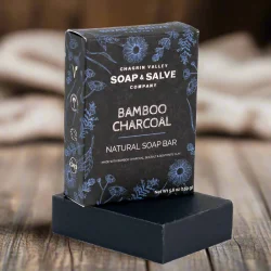 Bamboo Charcoal sbebar: Ansigt/krop fjerner urenheder/akne, tilfjer fugt, antibakteriel