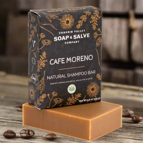Caf Moreno shampoobar til brunt hr, trt delagt hr