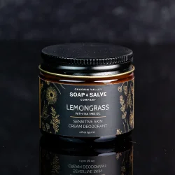 Deodorant Cream Sensitive Skin Lemongrass Tea Tree