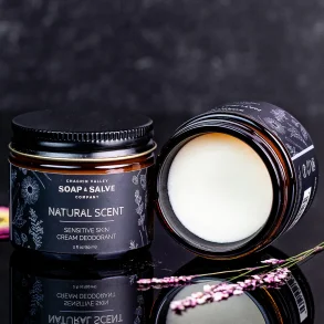 Deodorant Cream Sensitive Skin Natural Scent - uden duft