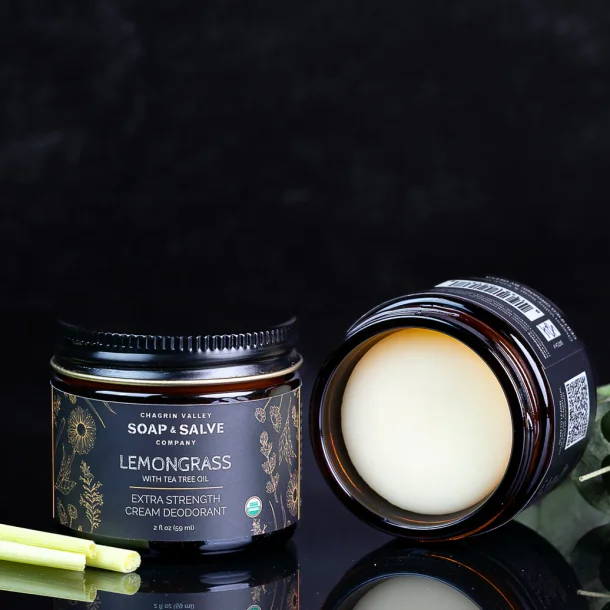 Deodorant Cream Extra Strenght Lemongrass Tea Tree