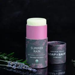 Organic Deodorant coconut stick Summer Rain: Lavendel
