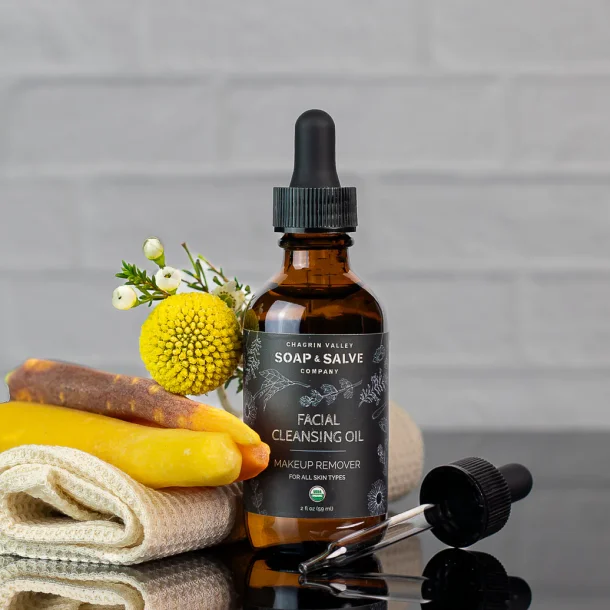  Organic Facial Cleansing Oil: Makeup fjerner/ansigtsrens alle hudtyper