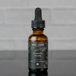 Organic Face oil: Rosehips &amp; Sesame: tr moden hud