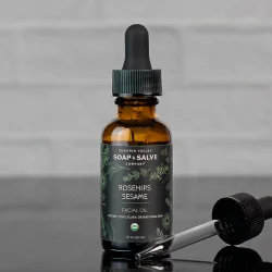 Organic Face oil: Rosehips &amp; Sesame: tr moden hud