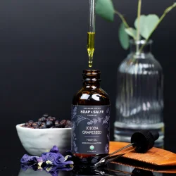 Jojoba Grapeseed �kologisk h�rolie: styrker h�ret reducerer h�rtab, alle h�rtyper 57g