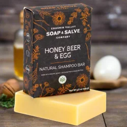 Honey Beer &amp; Egg kologisk shampoo/balsam: Trt hr, normalt hr, delagt hr, med balsameffekt 160g