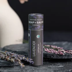 Lip Balm: Lavender kologisk lbebalsam stick XXL 8,5 g