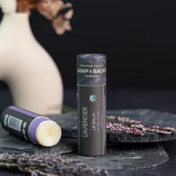 Lip Balm: Lavender kologisk lbebalsam stick XXL 8,5 g