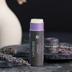 Lip Balm: Lavender kologisk lbebalsam stick XXL 8,5 g