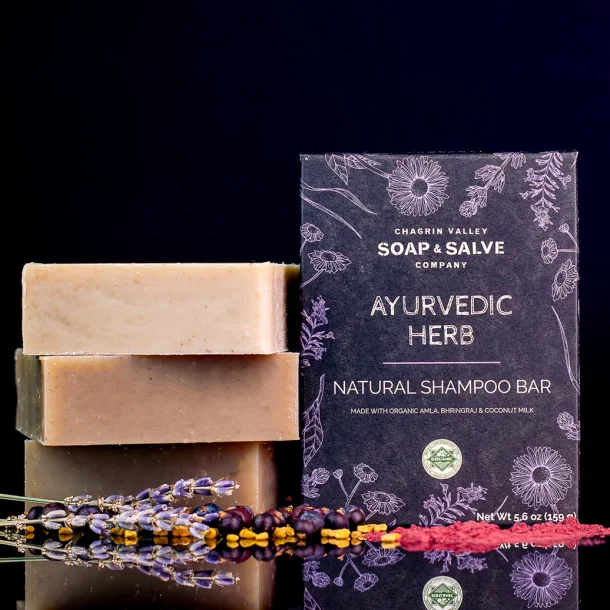 Ayurvedic kologisk shampoobar: fylde, fint tyndt hr, hrtab, skl