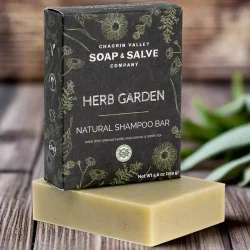 Herb Garden �kologisk shampoo bar: alle h�rtyper, t�rt h�r/hovedbund, modvirker h�rtab 160 g