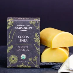 Cocoa Shea Shower Lotion Bar: duftfri kologisk bodylotion
