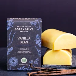 Vanilla Bean Shower Lotion Bar: kologisk bodylotion