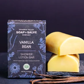 Vanilla Bean Shower Lotion Bar: kologisk bodylotion