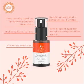 OUTLET Hyperactive Anti-Aging Vitamin C Serum med hyaluronsyre & Salix Alba