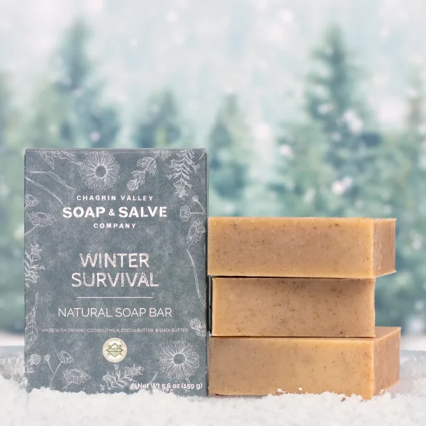 Winter Survival kologisk sbe, klende irriteret hud
