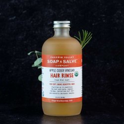 Apple Cider Vinegar hair rinse Fresh Mint: �kologisk vegansk ACV-rens, alle h�rtyper