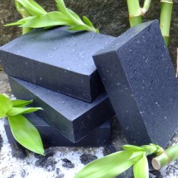Bamboo Charcoal sbebar: Ansigt/krop fjerner urenheder/akne, tilfjer fugt, antibakteriel