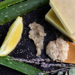 Cleansing Body Scrub Citrus &amp; sukker: eksfolierende organisk sukkerskrubbe krop