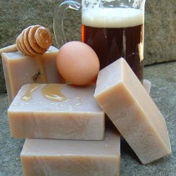 Honey Beer &amp; Egg kologisk shampoo/balsam: Trt hr, normalt hr, delagt hr, med balsameffekt 160g