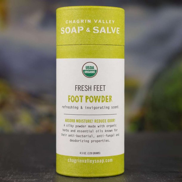 Fresh Feet Foot Powder: modvirker sure fdder, irritation, holder fdderne trre