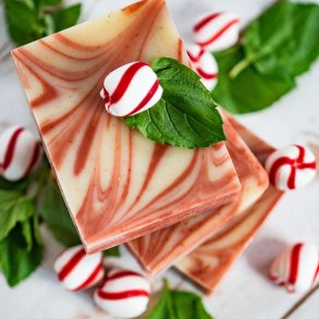 Peppermint Twist Soap: Super forfriskende kologisk kropssbe