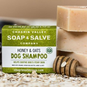 Honey & Oats: Naturlig kologisk hunde shampoo, afskrkker flter/lopper, mod kle 