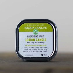 Sore Muscle Lotion Candle: spa-lys, kropsbalsam og massageolie i n