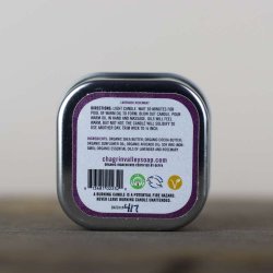 Lavender Rosemary Lotion Candle: spa-lys kropsbalsam massageolie i n, lindrende