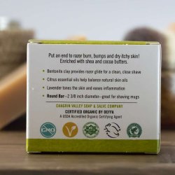 Lemon Lime Shaving soap: barbersbe til tr klende hud, modvirker skgpest