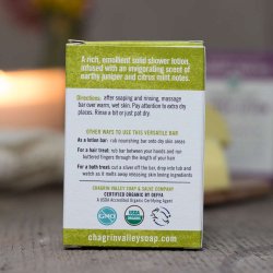 Juniper Mint Shower Lotion Bar: kologisk bodylotion