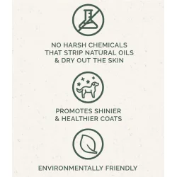 Hunde Shampoo Cedarwood Lavendel sensitiv hud, sund skinnende pels, afskrkker flter og lopper 100g