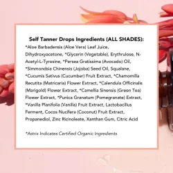 Self Tanner Drops: vegan cruelty-free, tilfres i creme/lotion