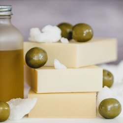 Olive Babassu parfumefri shampoo bar: Normalt, trt hr, tykt uregerligt hr, behandlet hr 160 g