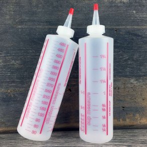 Doseringsflaske til eddikerens: trykflaske til skylning af hr og pels