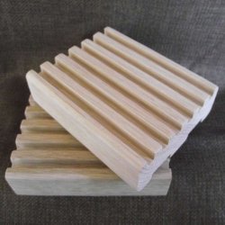 White Oak Soap Deck: sbeskl i hvid eg til sber og shampoobars
